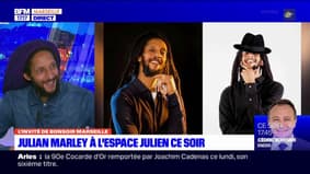 Julian Marley, fils de Bob Marley, était l'invité de Bonsoir Marseille