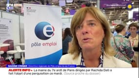 Pôle Emploi au salon des maires d'Île-de-France: "520.000 projets d'embauches"