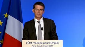 Manuel Valls a défendu ce 28 avril les mesures en faveur de la compétitivité