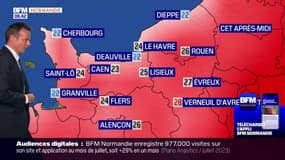 Météo Normandie: l'arrivée d'orages potentiellement violents ce lundi, 22°C à Dieppe, 27°C à Évreux