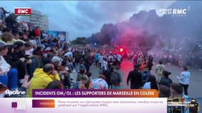Incidents OM / OL: les supporters de Marseille en colère