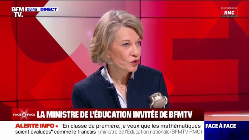 Rémunérations des salaires: la ministre de l'Éducation nationale affirme qu'elles 