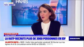 C Votre Emploi Paris: l'émission du 16/02/2022 avec Marie Cosson, chargée du développement des compétences à la RATP