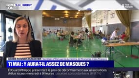 Agnès Pannier-Runacher: “Le prix d’usage des masques sera accessible à la majorité des Français”