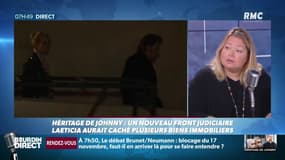 Héritage de Johnny Hallyday: "Ça va être sanglant", prévient Lena Lutaud