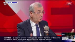 "D'autres pays ont plus tardé que la France à mettre en place ce fameux bouclier tarifaire", concède François Villeroy de Galhau, gouverneur de la Banque de France