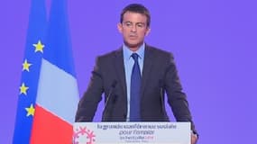 Manuel Valls a clôt la conférence sociale, ce mardi 8 juillet.