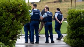 Des policiers Néo-Zélandais en 2022. (Illustration)