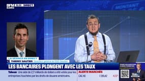 Les bancaires plongent avec les taux - 04/04 