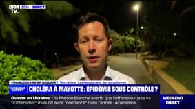 Épidémie de choléra à Mayotte: "On en meurt d'abord parce qu'il y a une gigantesque pénurie d'eau", affirme François-Xavier Bellamy (LR)