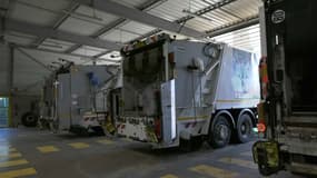 Sans carburant, les camions de ramassage des ordures seront contraints de rester au dépôt.