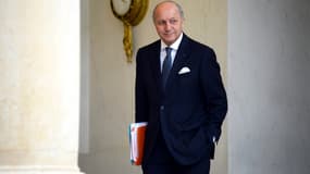 Laurent Fabius le 15 janvier 2014 à l'Elysée. Le ministre des Affaires étrangères se rendra en Iran la semaine prochaine.