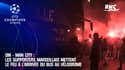 OM-Man City : Les supporters marseillais mettent le feu à l'arrivée du bus au Vélodrome