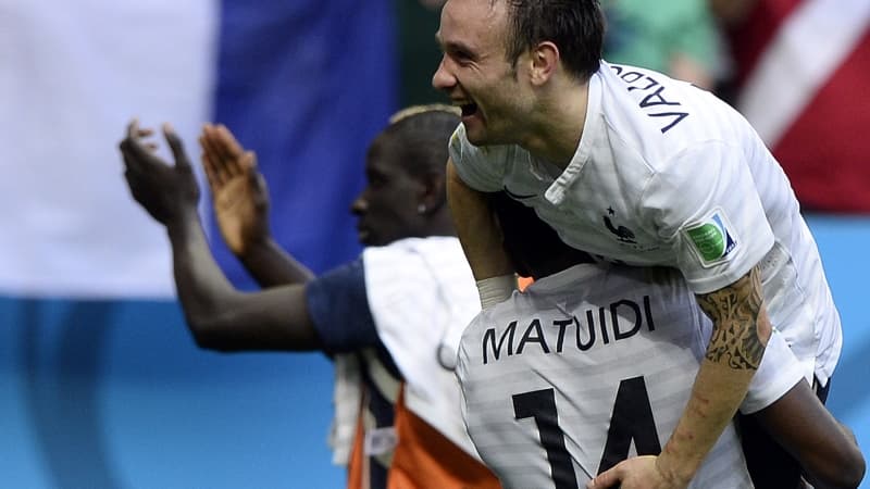 Mathieu Valbuena avec Blaise Matuidi