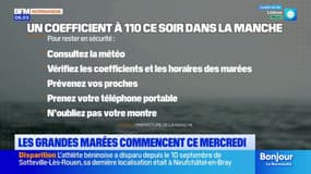 Les grandes marées commencent mercredi