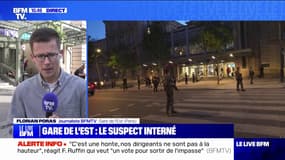 Militaire blessé au couteau à la gare de l'Est: le suspect interné en psychiatrie