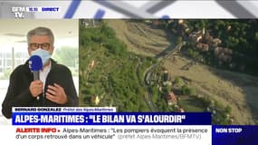 Préfet des Alpes-Maritimes: "Dès le jeudi soir, nous avons pris des mesures mais nous avons été débordés par une bombe météorologique"