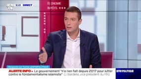 Jordan Bardella favorable à un référendum sur l'immigration