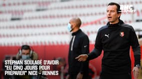 Nice - Rennes : "5 jours pour préparer un match, ça fait du bien", Stéphan soulagé après le succès breton