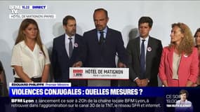 "Depuis des siècles, ces femmes sont ensevelies sous notre indifférence, notre déni, notre incurie, notre machisme séculaire": Edouard Philippe s'exprime au Grenelle des violences conjugales