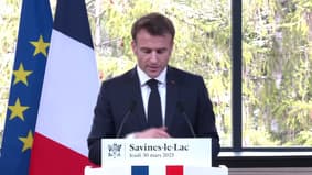 Emmanuel Macron favorable à "une tarification progressive" de l'eau généralisée en France