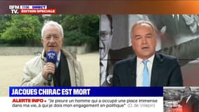 "Jacques Chirac était un ami politique mais surtout un ami personnel", déclare Jean Tiberi