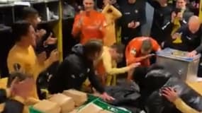 La joie des joueurs de Bodo Glimt 