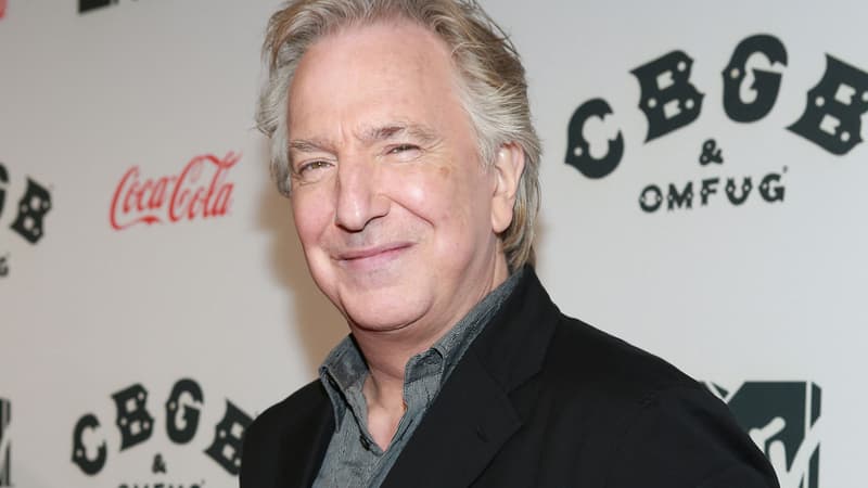 L'acteur Alan Rickman en octobre 2013 à New York