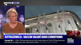 Selon la Pr Bouvet, l'avis de la Haute Autorité de Santé sur le vaccin AstraZeneca "peut évoluer"