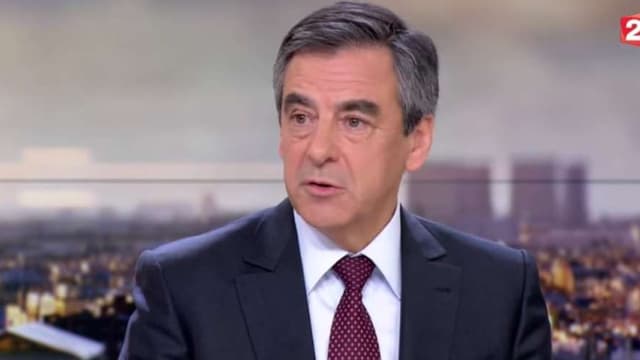 François Fillon au JT de France 2 le 5 mars 2017.