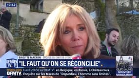 "C'est le moment." Brigitte Macron appelle les gilets jaunes à la réconciliation 