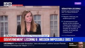 Futur gouvernement de Sébastien Lecornu: "Nous allons le censurer [...] nous ne voyons pas en l'état comment les choses peuvent s'améliorer pour les Français", explique Julie Rechagneux, députée européenne RN