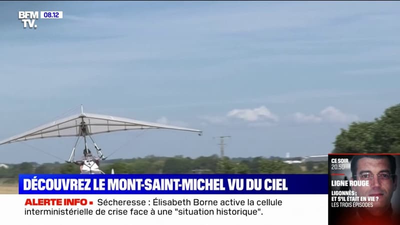 C'est vos vacances: découvrez la baie du Mont-Saint-Michel vue du ciel