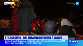 200 enfants dorment dans les rues de Strasbourg