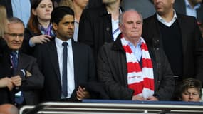 Nasser Al-Khelaifi et Uli Hoeness, en 2017