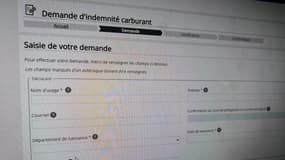 Le site de demande d'indemnité carburant (image d'illustration)