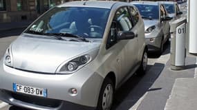 La voiture électrique de Bolloré Bluecar