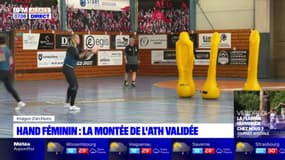 Handball féminin: la montée de l'ATH validée