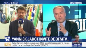 Yannick Jadot: "le gouvernement n’assume pas cet accord (CETA) devant l'opinion publique"
