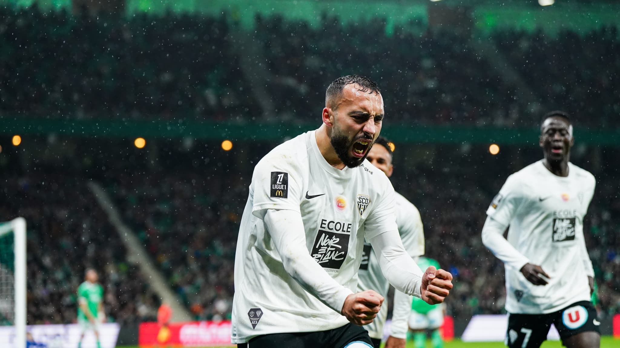 Abdelli face à Saint-Etienne.