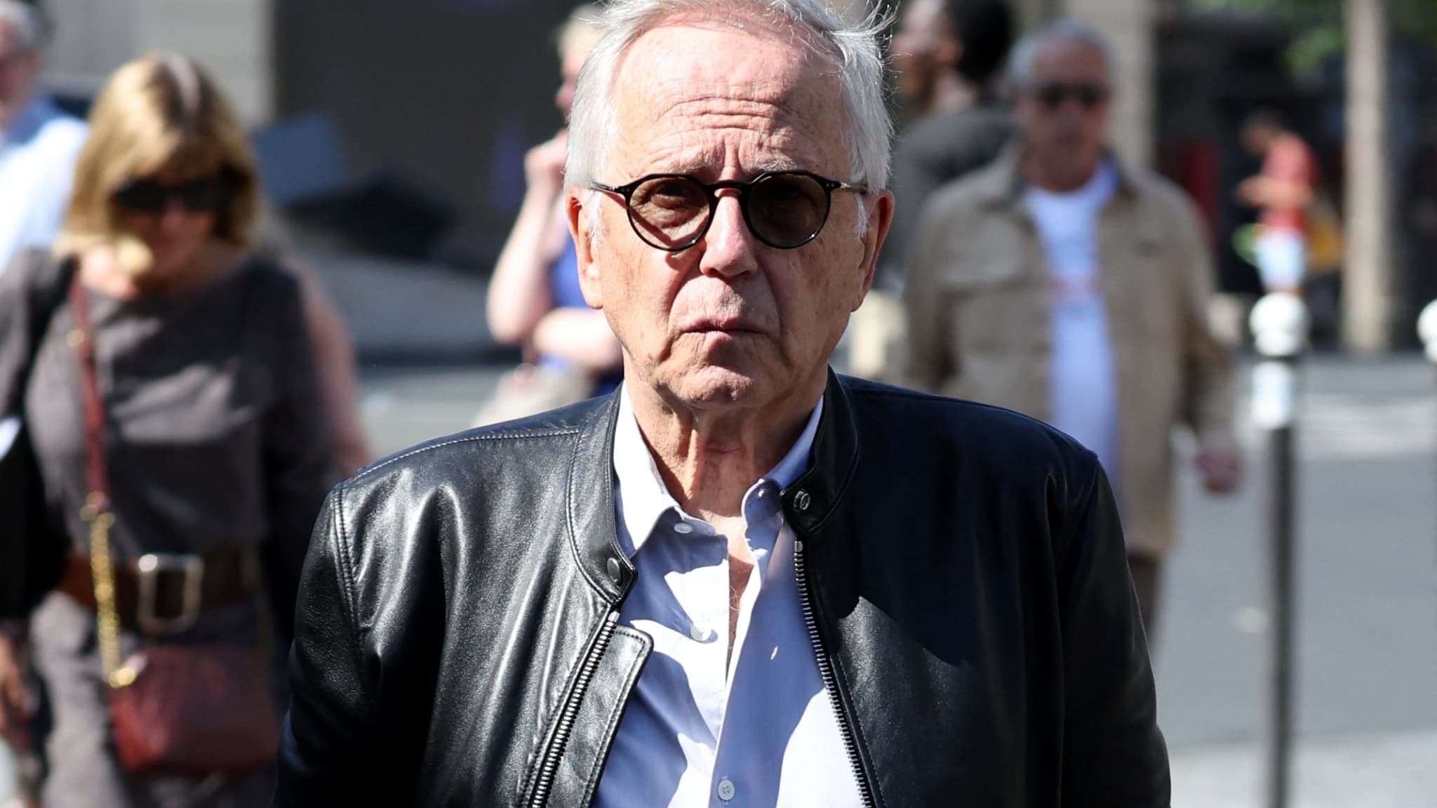 The actor Fabrice Luchini at the Funeral of Philippe Labro, in Paris, on June 13, 2025. The actor Fabrice Luchini at the Funeral of Philippe Labro, in Paris, on June 13, 2025.