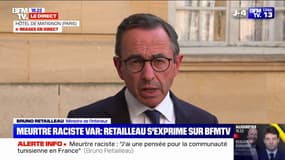 Meurtre à Puget-sur-Argens: "C'est un crime prémédité et raciste", assure Bruno Retailleau