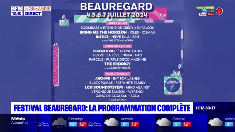 Festival Beauregard: la programmation complète dévoilée
