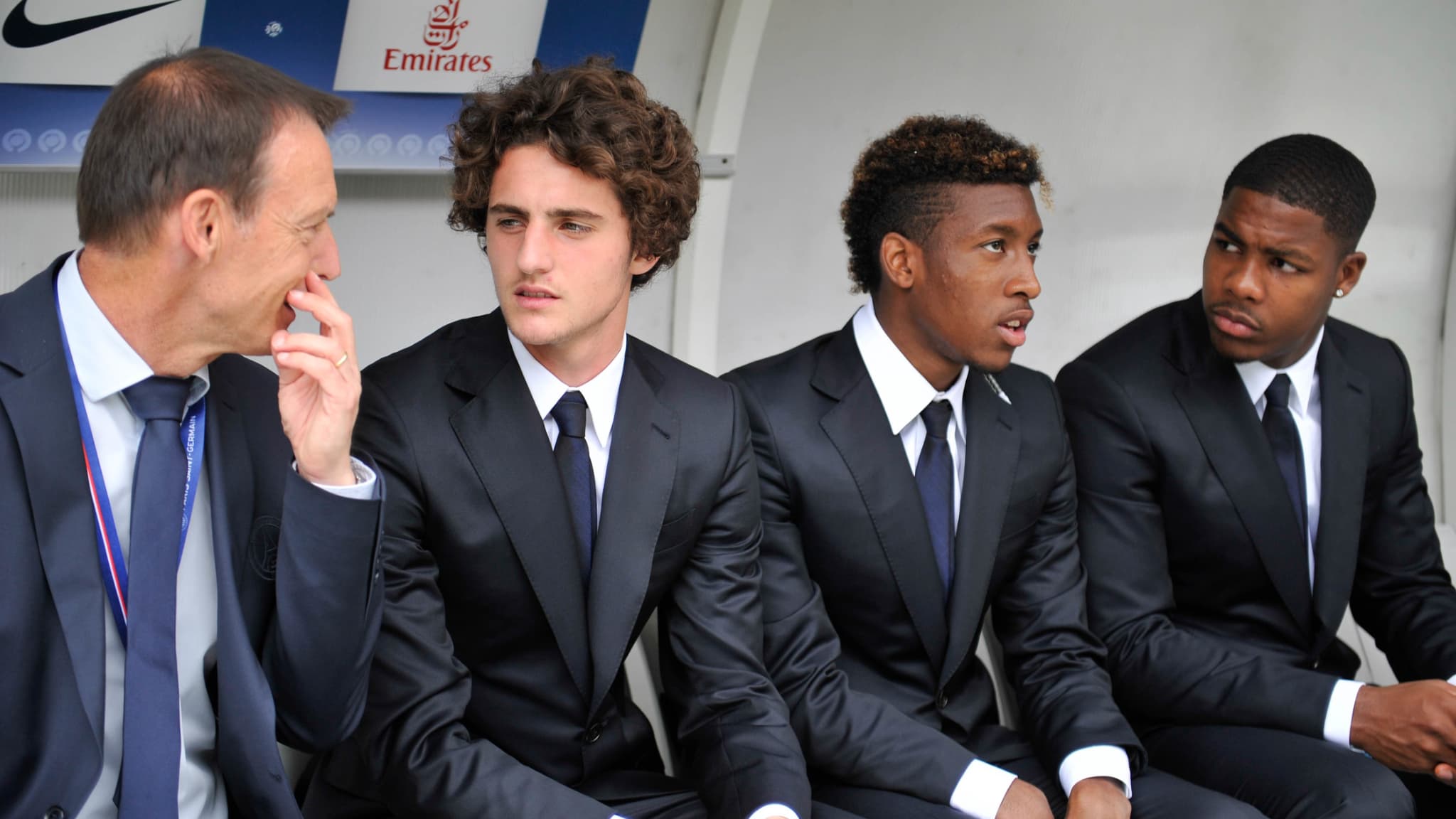 PSG-Guingamp : les jeunes parisiens Rabiot, Coman et Maignan, le 31 août 2013