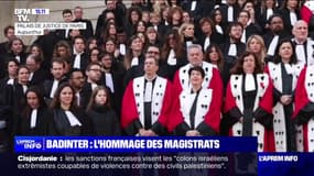 Mort de Robert Badinter: l'hommage des magistrats et des avocats au Palais de Justice de Paris