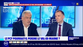 Départementales dans le Val-de-Marne: revoir le débat entre Olivier Capitanio (Union de la droite et du centre) et Christian Favier (PCF)
