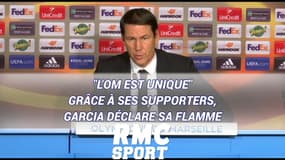 "L'OM est unique" grâce à ses supporters, Garcia déclare sa flamme
