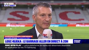 "Il faut la jouer à fond": Olivier Létang donne le ton avant le coup d'envoi du match entre le LOSC et Rijeka