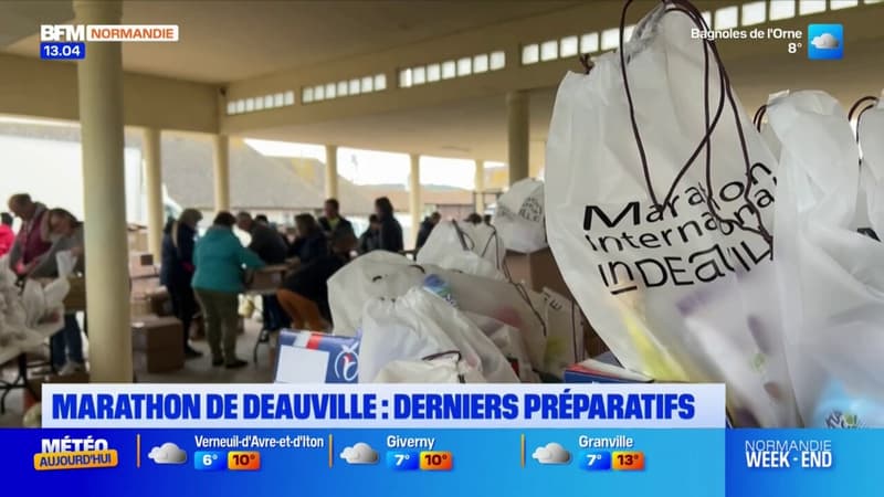 Deauville: derniers préparatifs avant le marathon