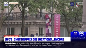 JO 2024: nouvelle chute des prix des locations à Paris